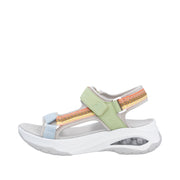 Rieker Sport - W3151-90 - Perlcloud/Ciel/Orange-Multi/Lightmint - Sandals