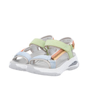 Rieker Sport - W3151-90 - Perlcloud/Ciel/Orange-Multi/Lightmint - Sandals