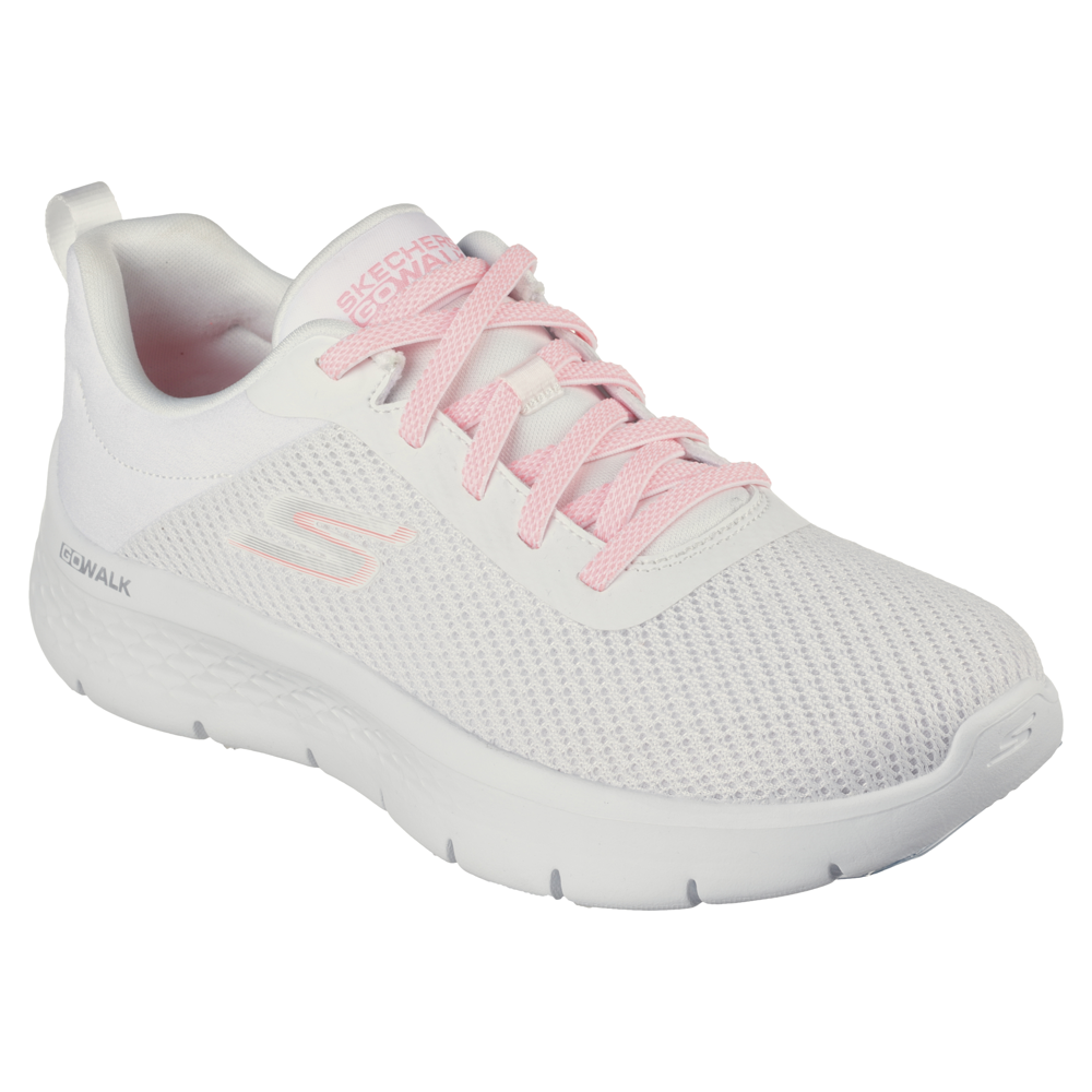 Skechers - Go Walk Flex  - White/Pink - Trainers