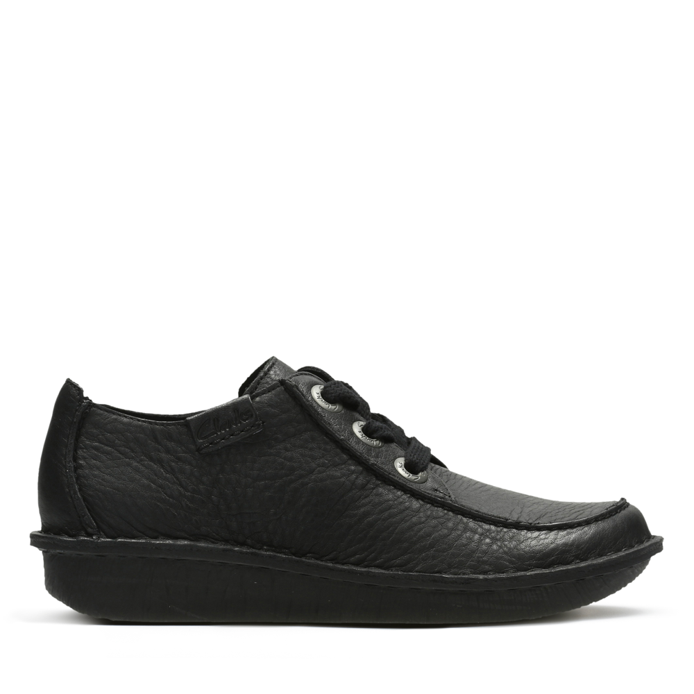 Clarks - Funny Dream - Black Leather - Shoes