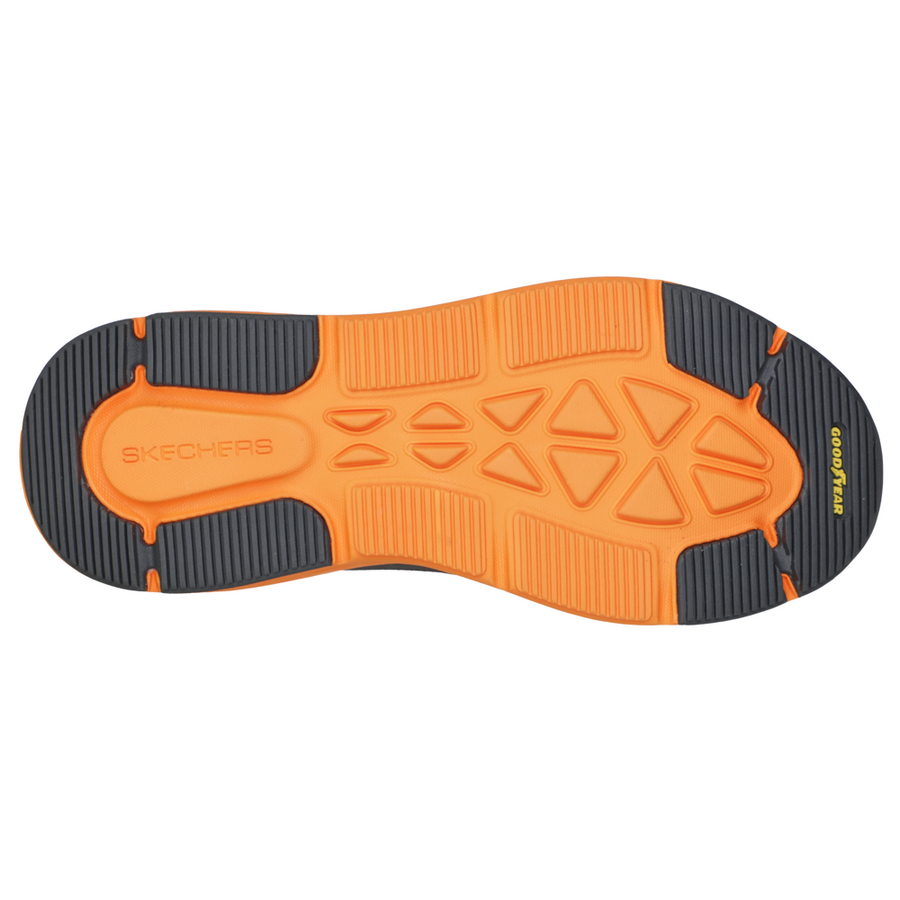 Skechers - Max Cushioning Delta - Charcoal/Orange - Trainers