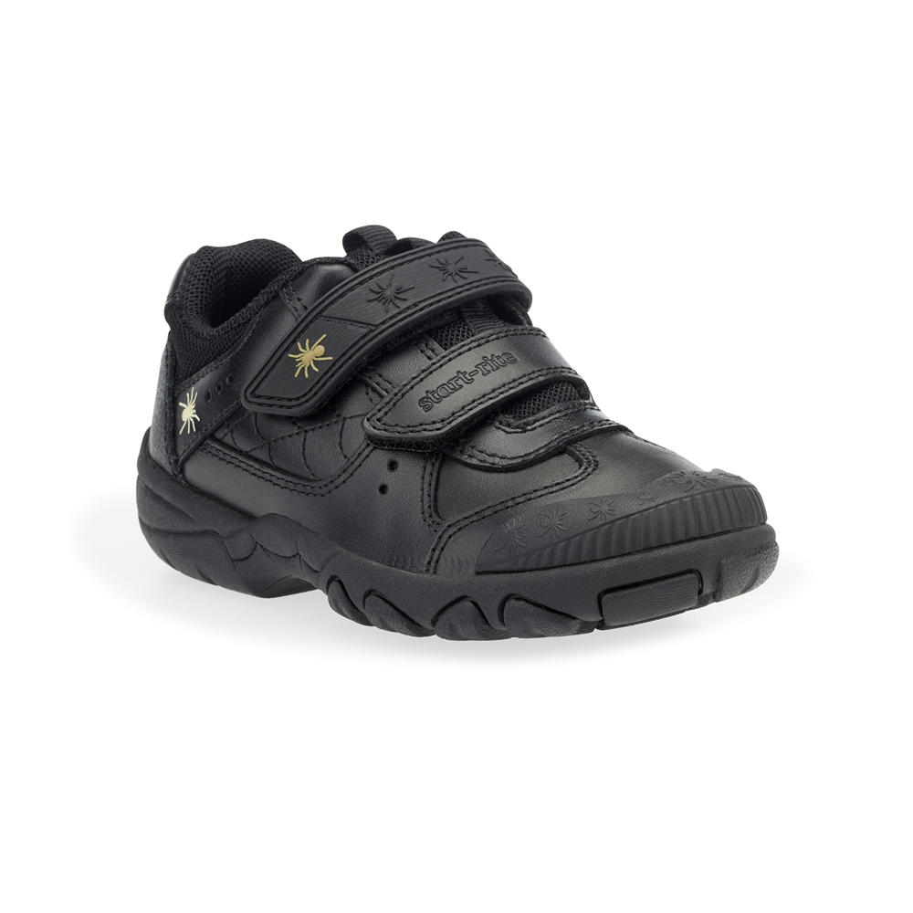 Start Rite - Tarantula - Black Leather - School Shoes