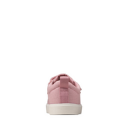 Clarks - City Vibe K - Pink Canvas - Canvas Shoes