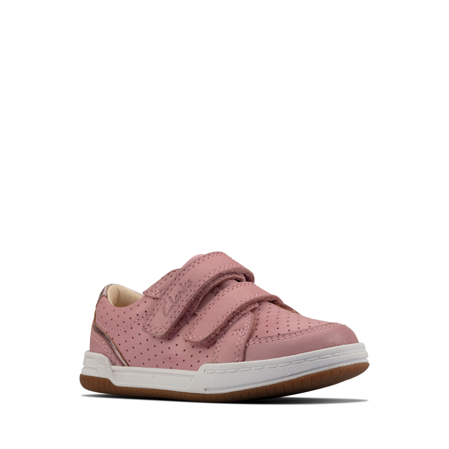 Clarks - Fawn Solo T - Light Pink Leather - Shoes
