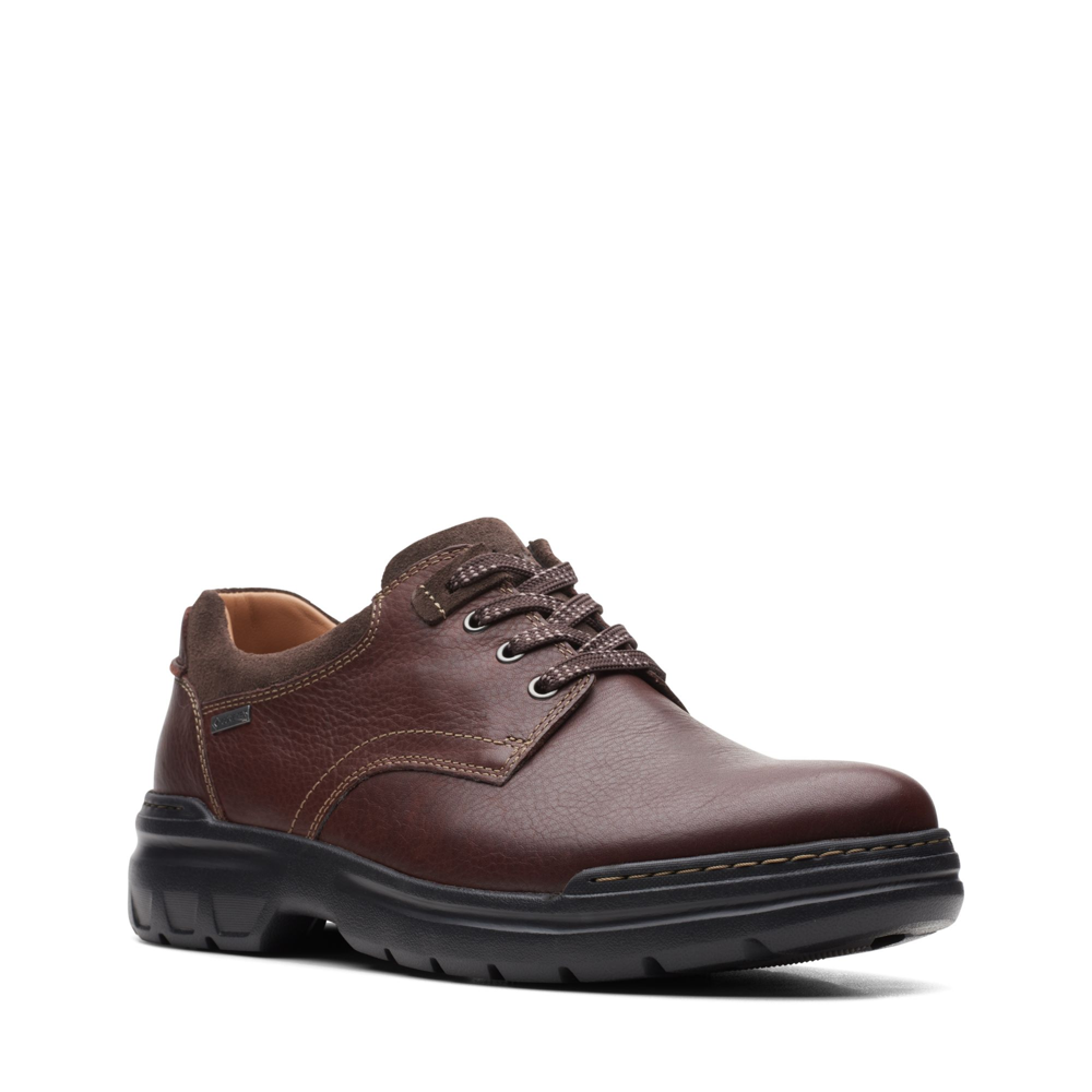 Clarks - Rockie2 LoGTX - Mahogany Leather - Shoes