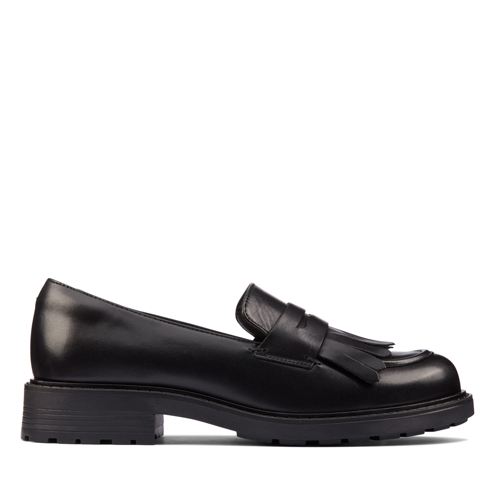 Clarks - Orinoco2Loafer - Black HiShine Leather - Shoes