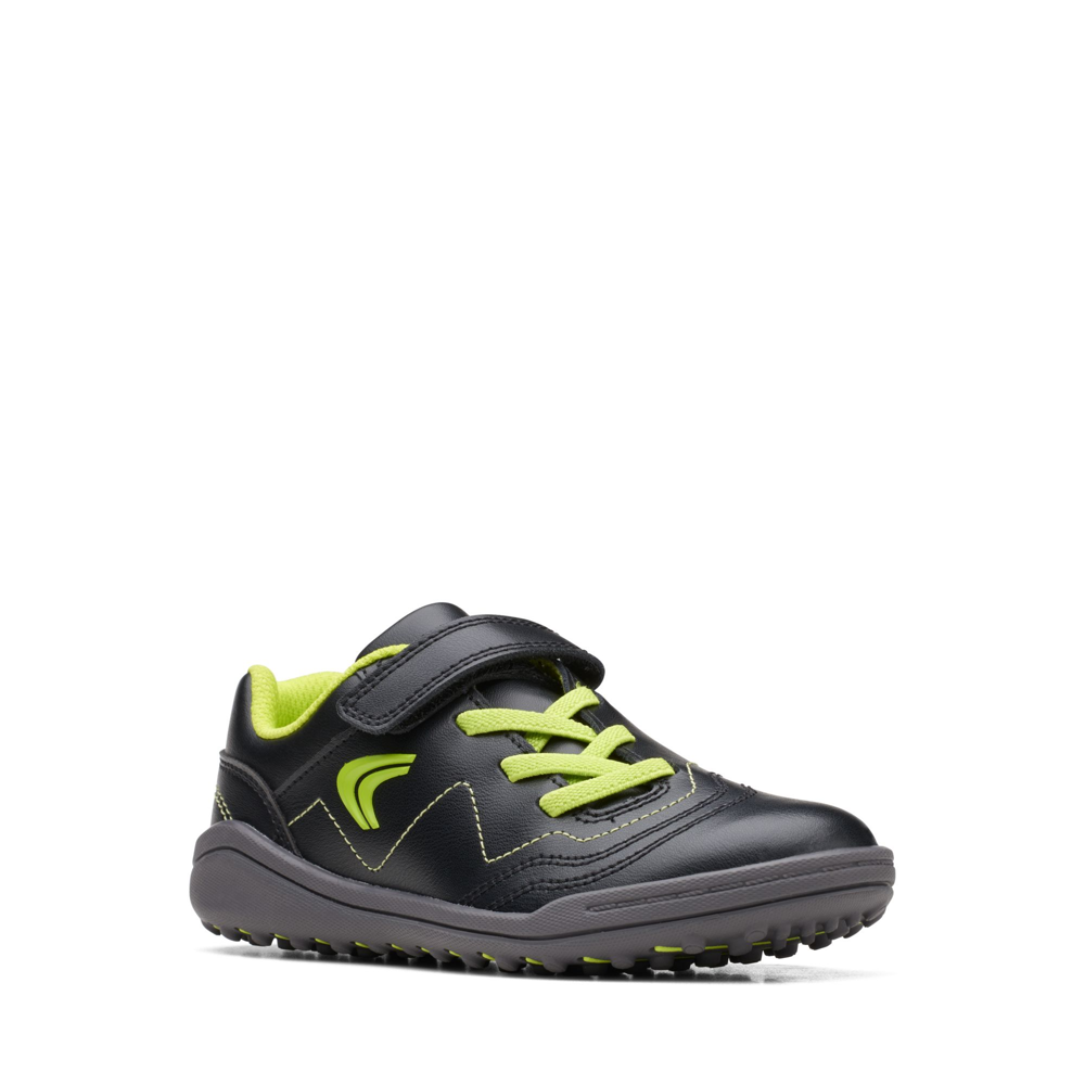 Clarks - Award Fly K - Black - Trainers