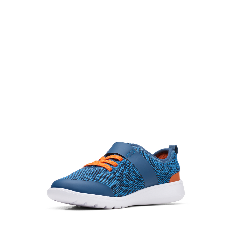 Clarks - Scape Trace K - Blue - Trainers