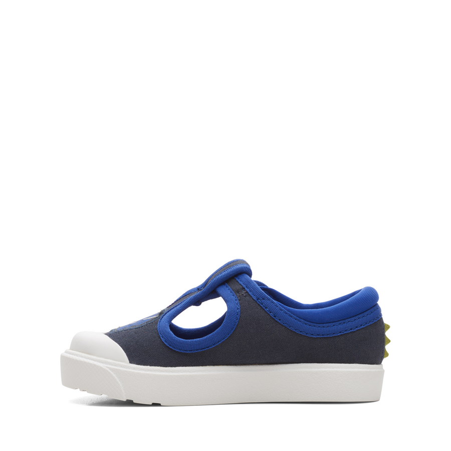 Clarks - City Dance T - Navy Canvas - Canvas Shoes