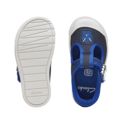 Clarks - City Dance T - Navy Canvas - Canvas Shoes