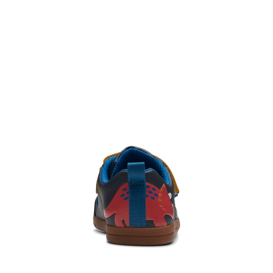 Clarks - Den Play T - Navy Leather - Shoes