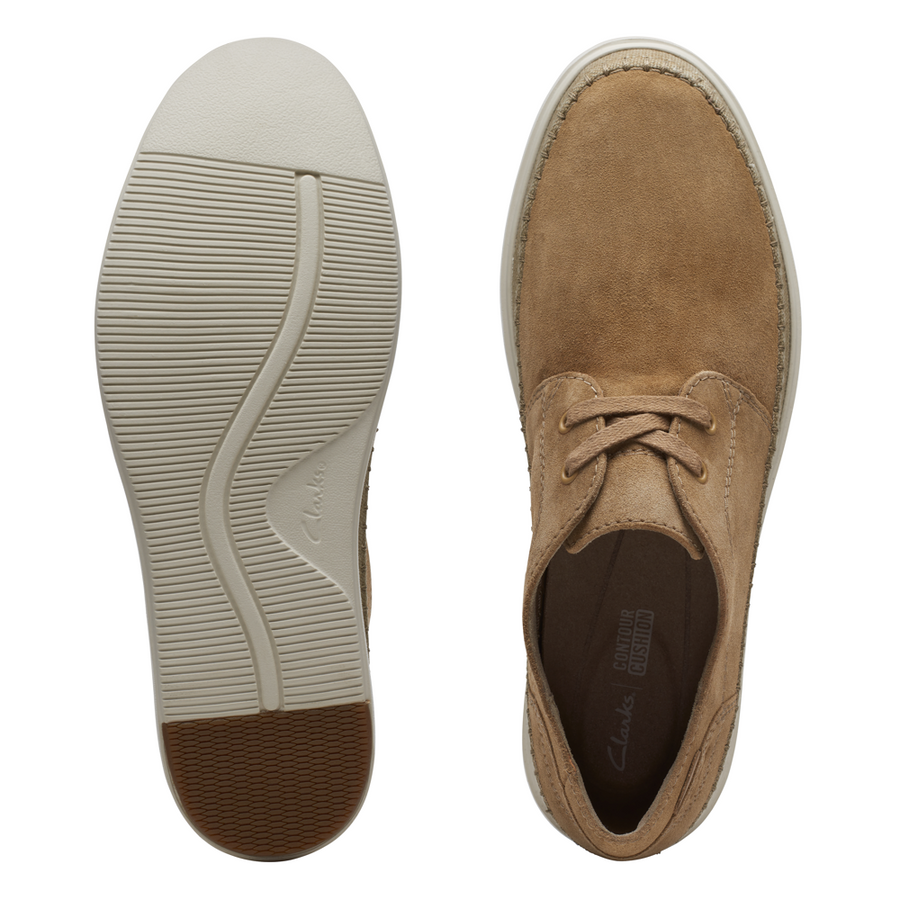 Clarks - Bratton Lo - Sand Suede - Sandals