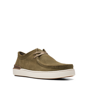 Clarks - CourtLiteWally - Dark Olive Suede - Shoes