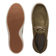 Clarks - CourtLiteWally - Dark Olive Suede - Shoes