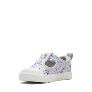 Clarks - City Dance T. - Silver Combi - Canvas Shoes
