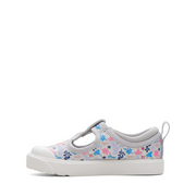 Clarks - City Dance T. - Silver Combi - Canvas Shoes
