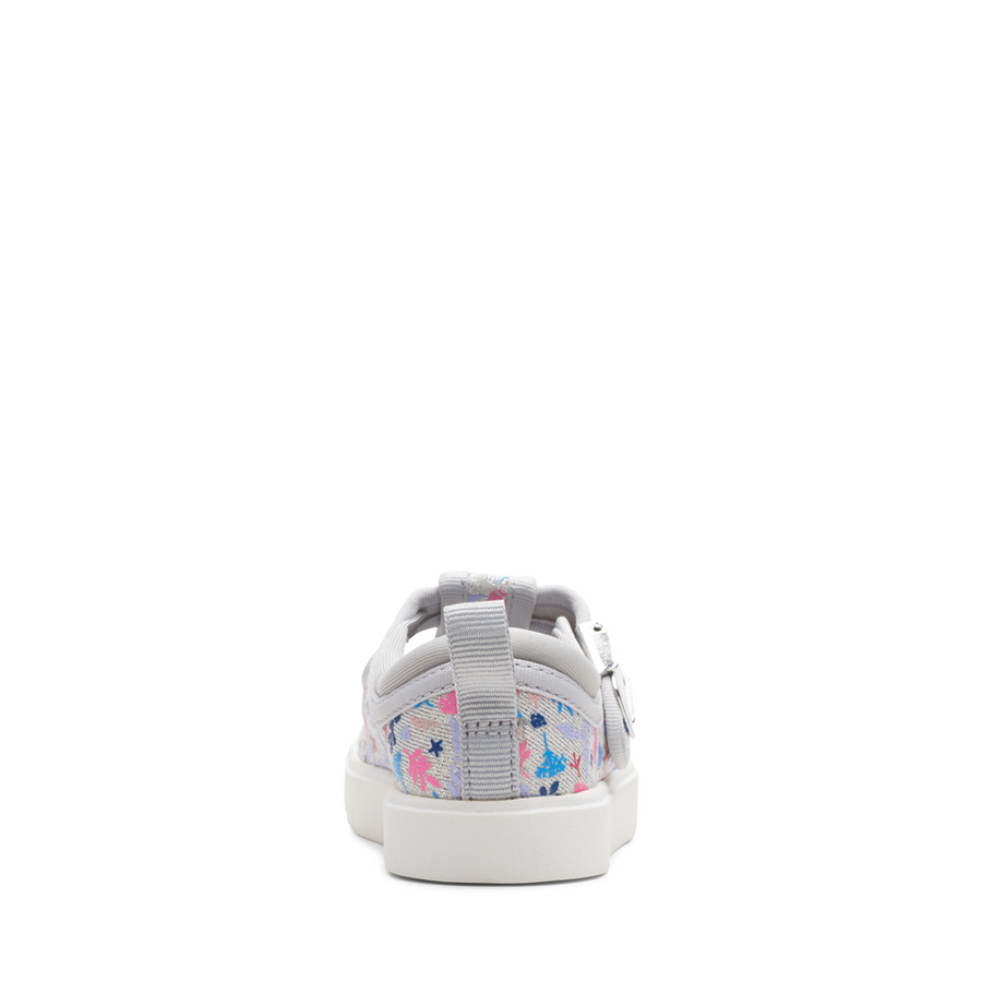 Clarks - City Dance T. - Silver Combi - Canvas Shoes