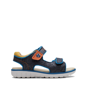 Clarks - Roam Plane K - Navy Leather - Sandals