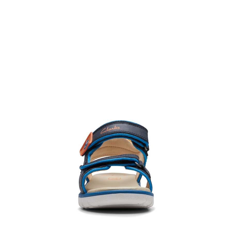 Clarks - Roam Plane K - Navy Leather - Sandals