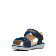Clarks - Roam Plane K - Navy Leather - Sandals