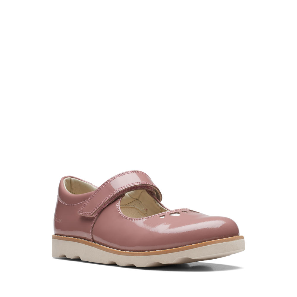 Clarks - Crown Jane K. - Dusty Pink Patent - Sandals