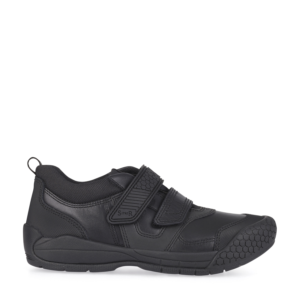 Start Rite - Strike - Black Leather - School Shoes