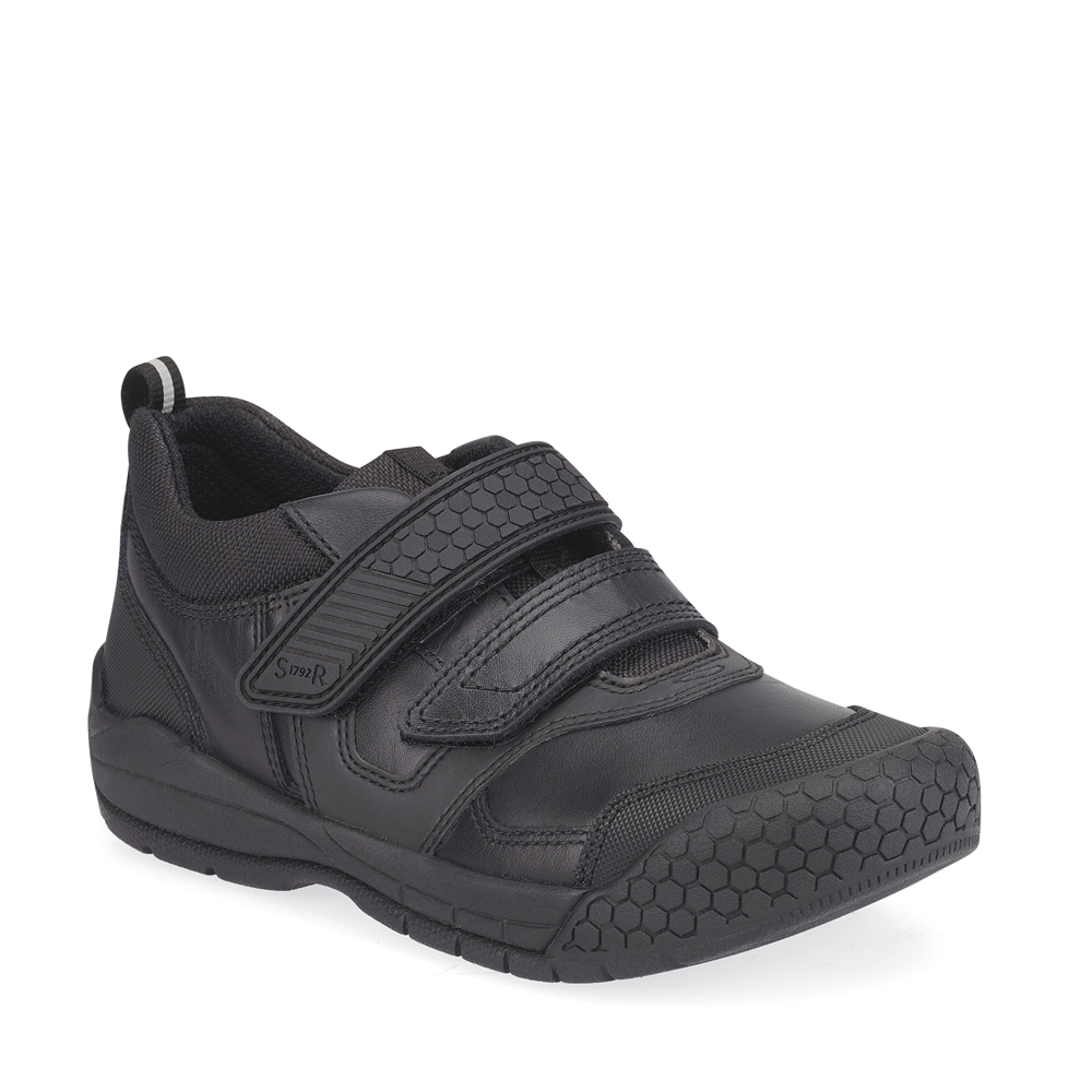 Start Rite - Strike - Black Leather - School Shoes