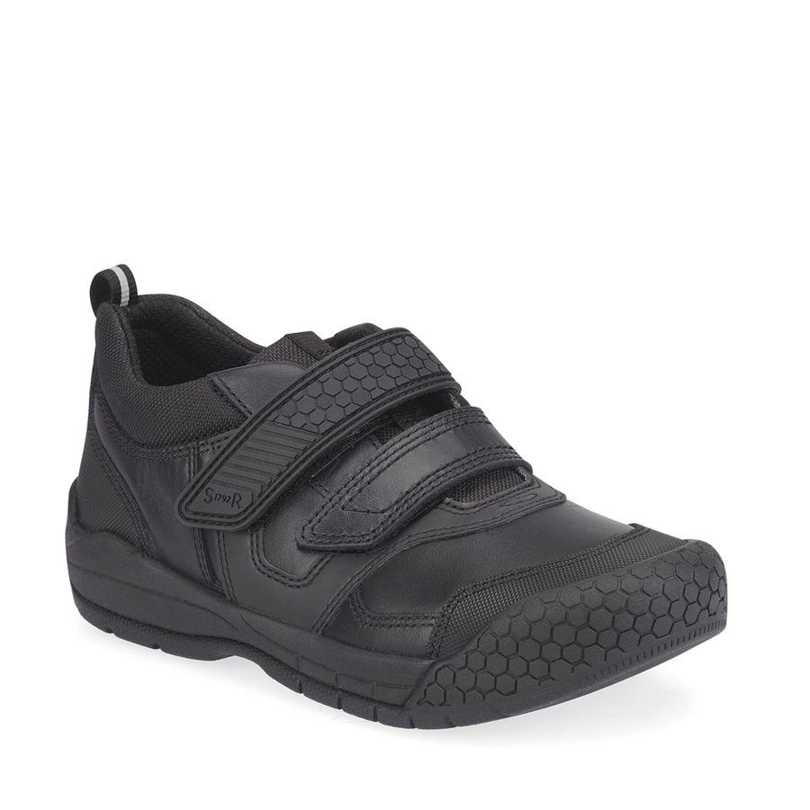 Start Rite - Strike - Black Leather - School Shoes