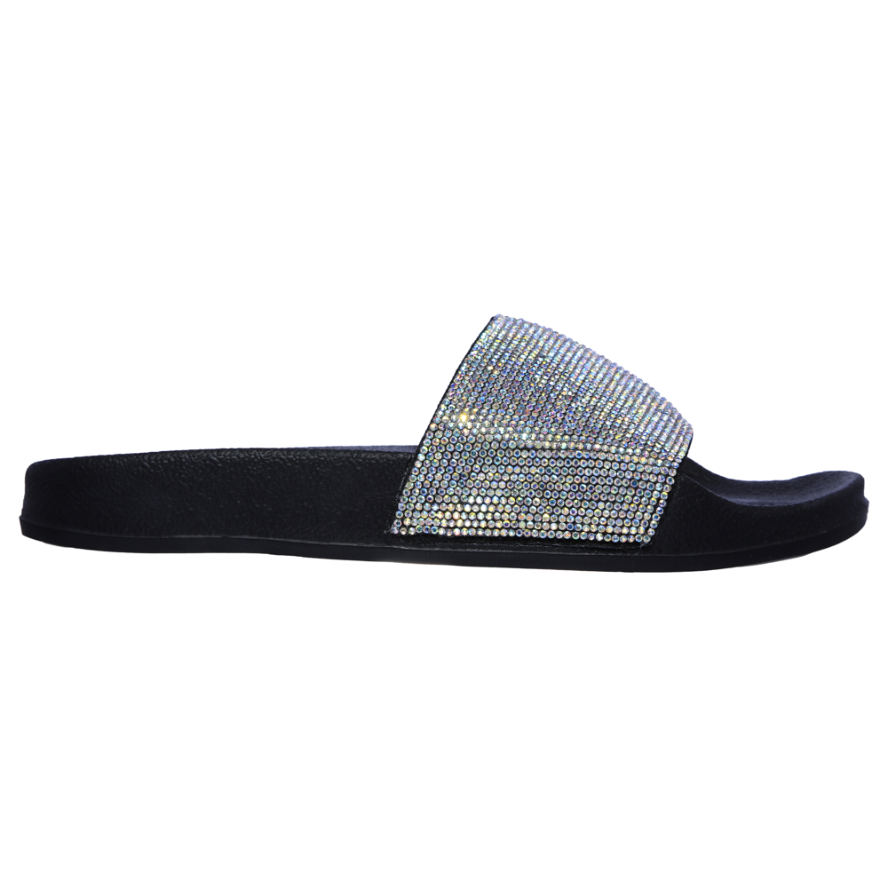 Skechers Pop Ups Black Sandals