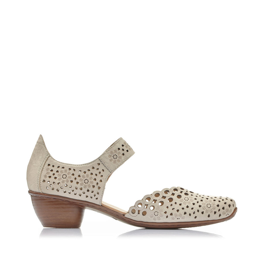 Rieker - 43753-60 - Crema - Shoes