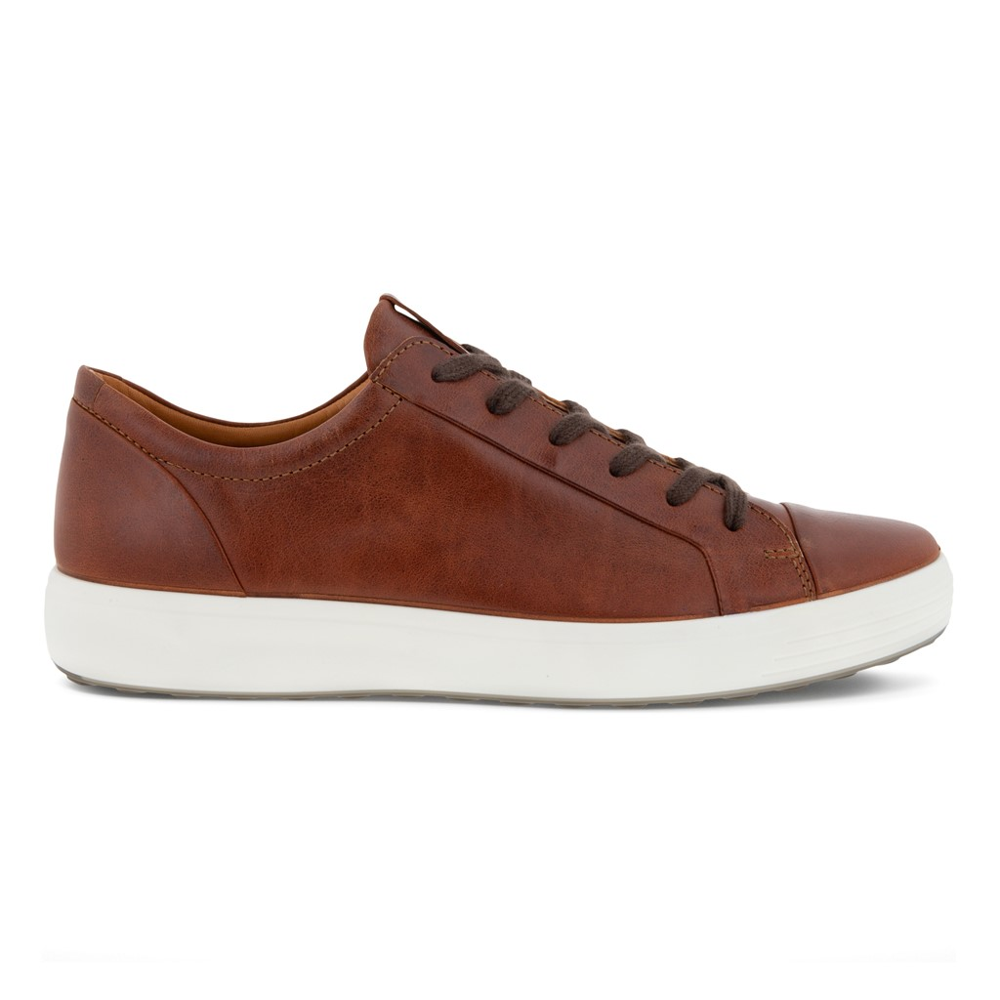 Ecco Soft 7 M Cognac Shoes