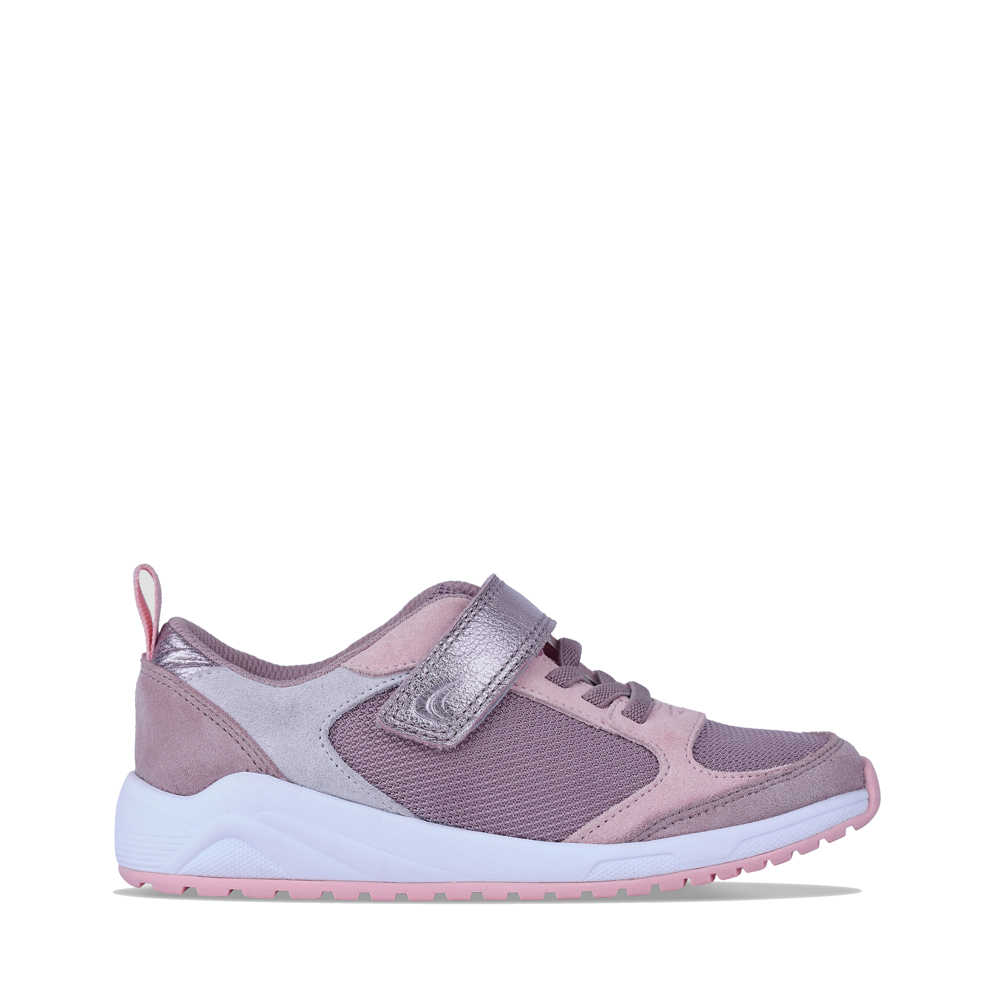 Clarks pink trainers sales