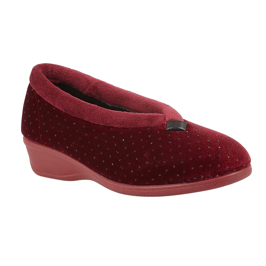 Lotus - Beverley - Bordo - Slippers