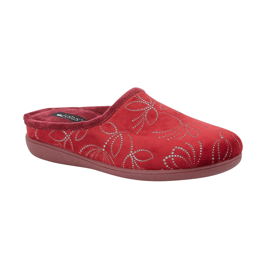Lotus - Elizabeth - Red - Slippers
