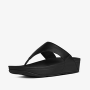 FitFlop - Lulu Leather Toepost - Black - Sandals