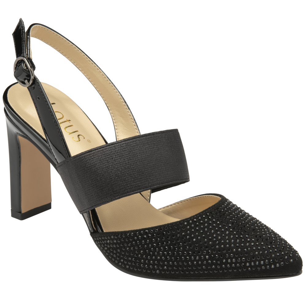 Lotus - Joie - Black/Diamante - Shoes
