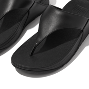 FitFlop - Lulu Leather Toepost - Black - Sandals