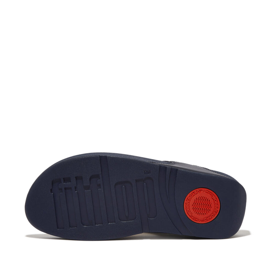 Fitflop - Lulu Leather Toepost - Deepest Blue - Sandals