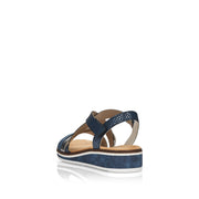 Rieker - V3663-14 - Blatik/Silber/Royal - Sandals