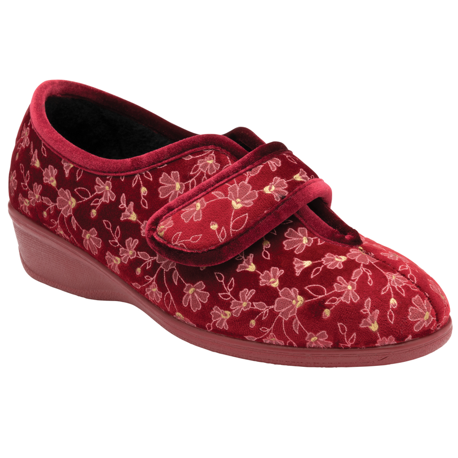 Lotus - Wilma - Bordo - Slippers