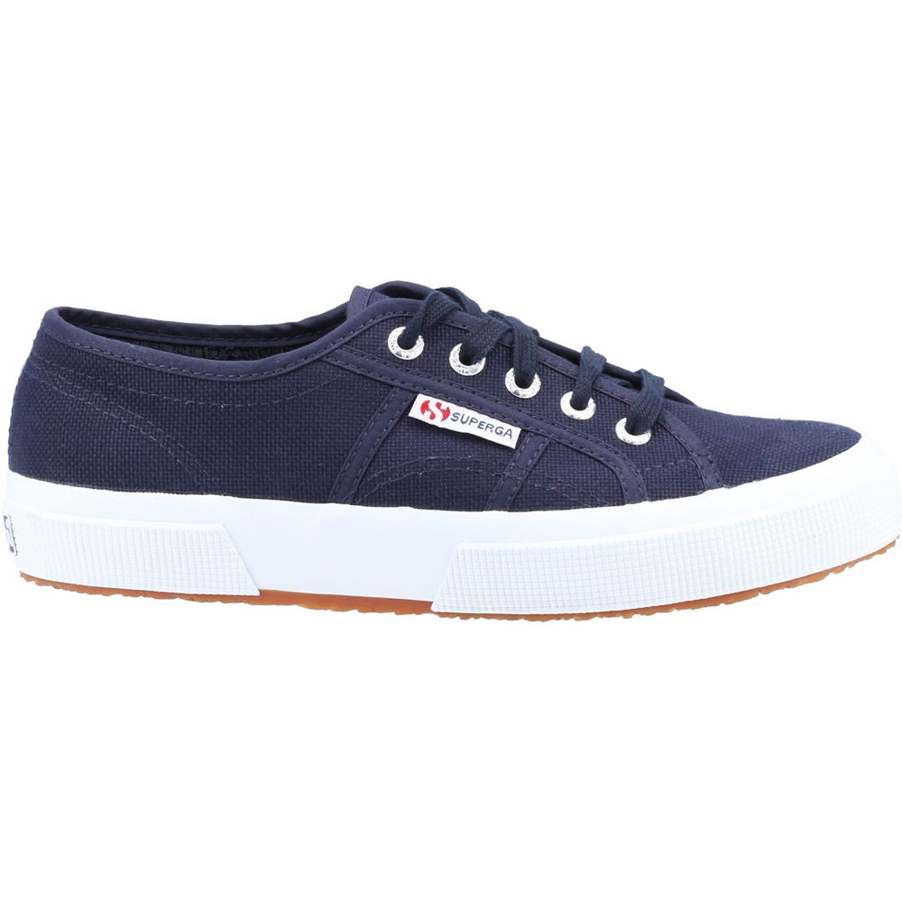 Superga 2750 Cotu Classic Navy White Canvas Shoes