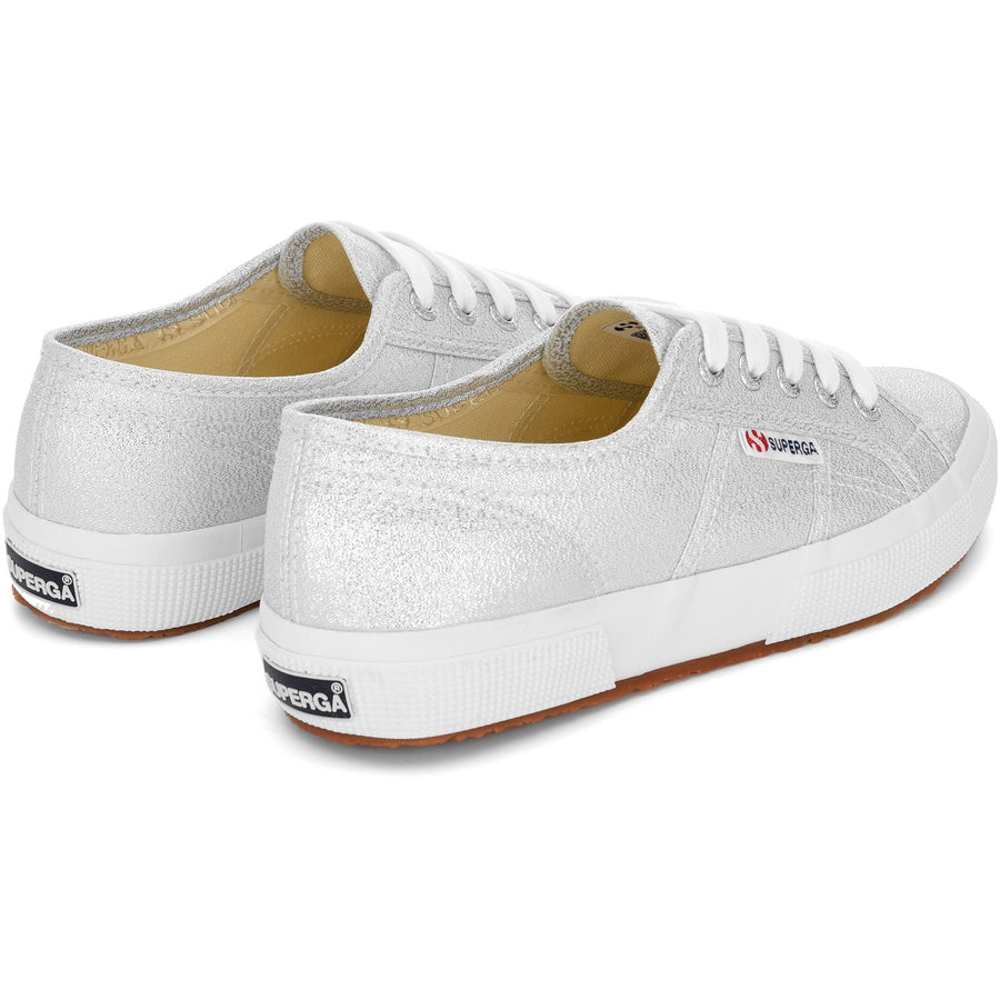 Superga - 2750 Lamew Trainer - Grey Silver - Canvas Shoes