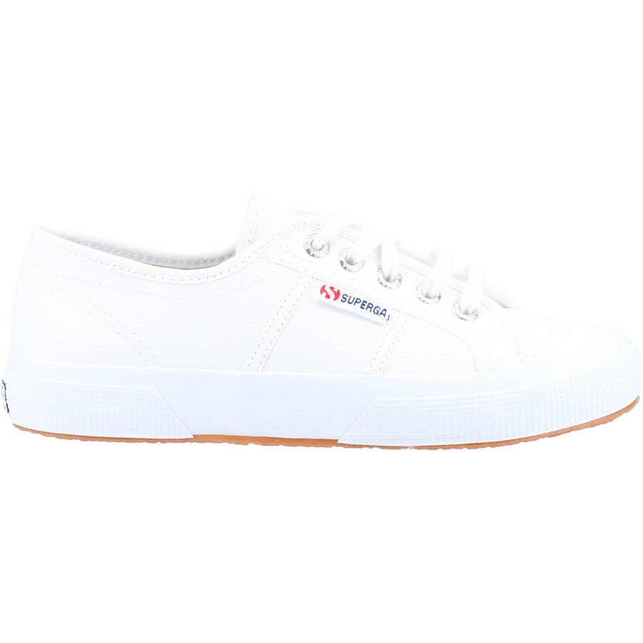 Superga - 2750 Tumbled Leather - White - Canvas Shoes