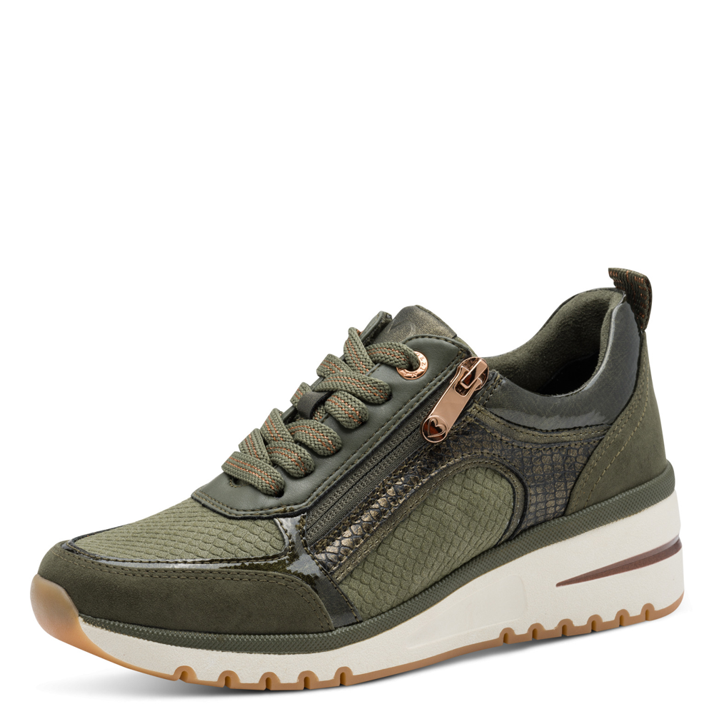 Marco Tozzi - 2-23767-45-726 - Khaki Comb - Trainers