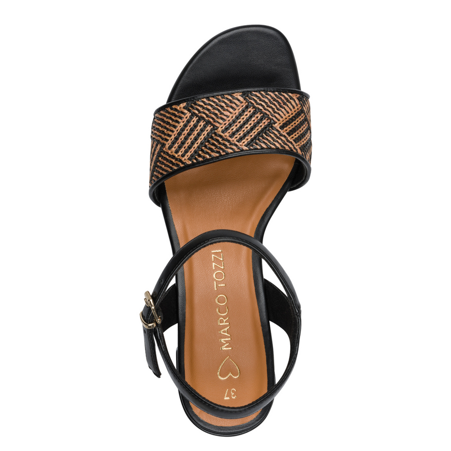 Marco Tozzi - 2-28208-46-098 - Black Comb - Sandals