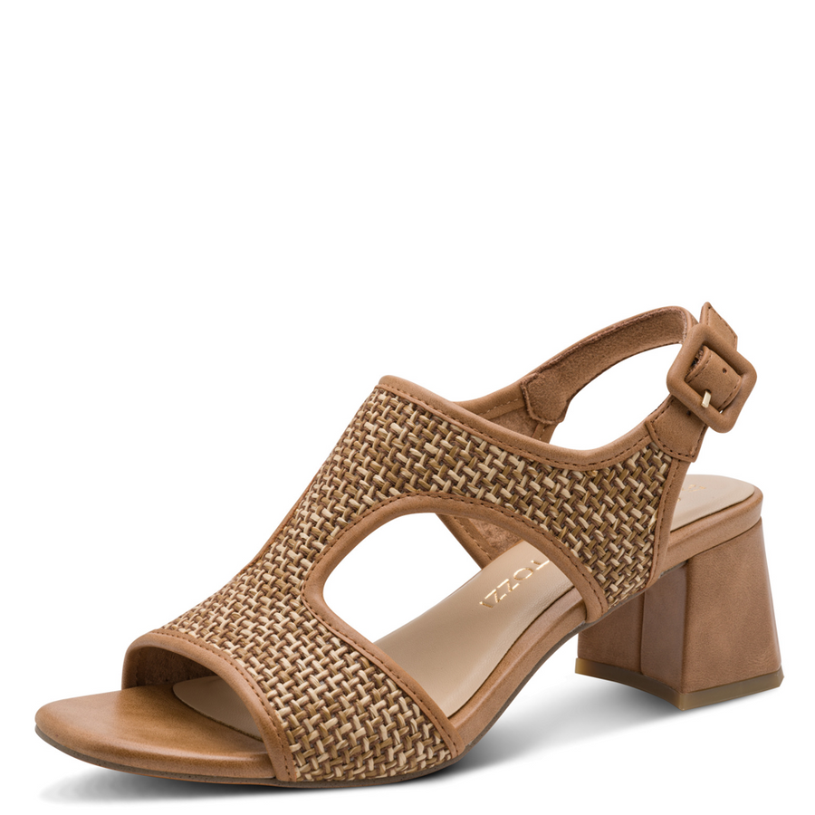 Marco Tozzi - 2-28381-46-392 - Cognac Comb - Sandals