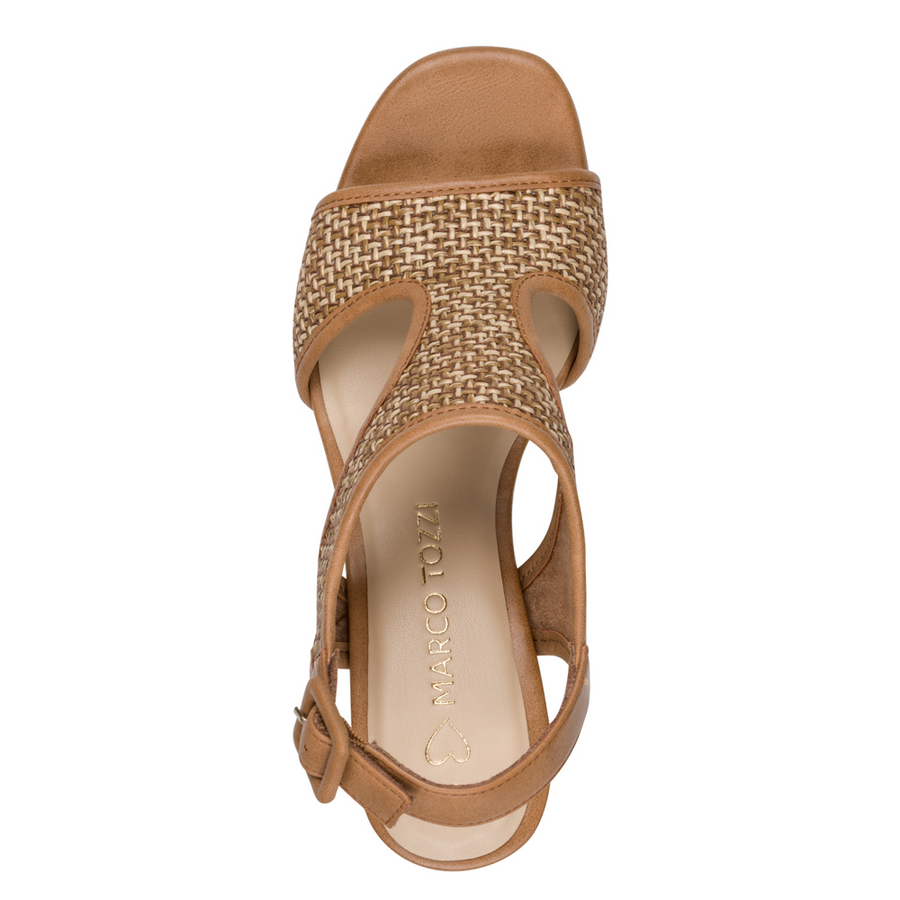 Marco Tozzi - 2-28381-46-392 - Cognac Comb - Sandals