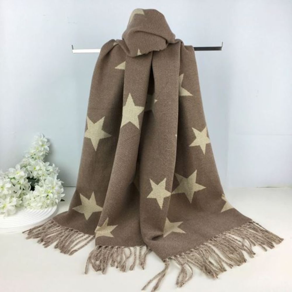Reevo - S6132 Scarf - Brown