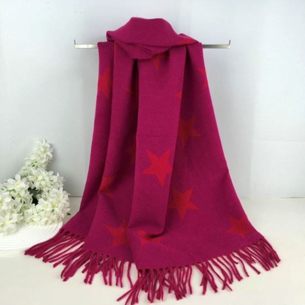 Reevo - S6132 Scarf - Fuchia