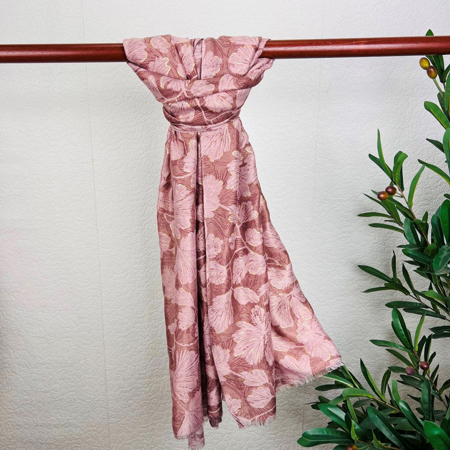 Reevo - S6231 Scarf - Pink